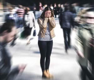 Social Anxiety fear and feeling alone or alienated