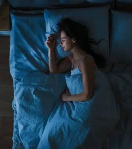 Sleeping person 